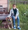 перро дого майоркин, ка де бо, кадебо - Бэл Скай Анабелла с Мариной в деревне. Щенкам от Беллы чуть больше месяца. Середина июня 2000. перро дого майоркин, ка де бо, кадебо - Бэл Скай Анабелла с Мариной в деревне. Щенкам от Беллы чуть больше месяца. Середина июня 2000.