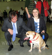ка де бо Коллекция Золотой Лисы Ежевика Чемпион Евразии 2009 с Президентом РКФ - Иншаковым Александром Ивановичем